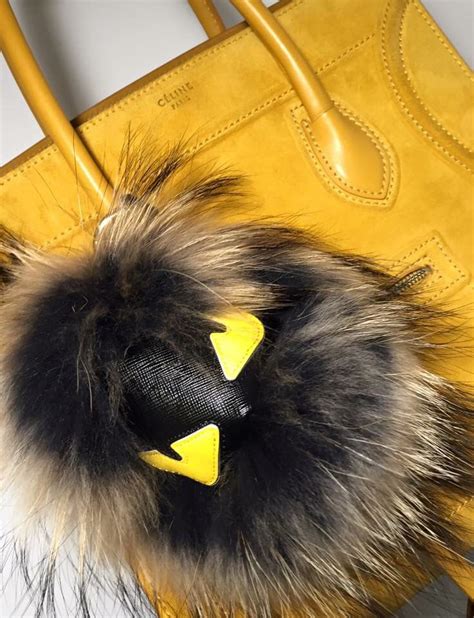 fendi fur monster|Fendi monster handbags.